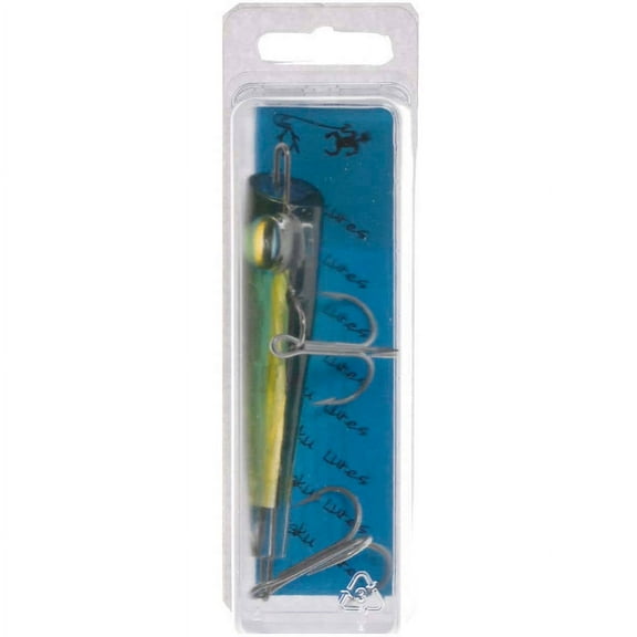 Kaku Dancer Lure - Saltwater Hard Bait - Multi-Colored - Black and Blue