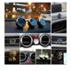 thumbnail image 5 of Reloj azul para salpicadero de coche, minireloj con esfera luminosa, con adhesivo, pequeño, redondo, Interior automático, 5 of 5