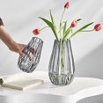 thumbnail image 3 of 10 inch Flower Vases,Bouquet Vase,Large Vase Glass for Centerpiece Table Home Indoor Desk Decor,Modern Boho Style,for Wedding House Gift, 3 of 10