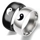 thumbnail image 4 of Anillos de Tai Chi de estilo chino sencillos para parejas, anillos creativos de Yin Yang para hombres y mujeres, joyería punk, regalos de moda para amigos., 4 of 4