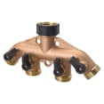 thumbnail image 3 of Conector Para Manguera Melnor Metálico Cuádruple, 3 of 3