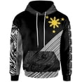 thumbnail image 3 of Sudadera con capucha con estampado 3D tribal de Lapu Lapu Sun, tatuaje polinesio de Filipinas, para hombres y niños, 3 of 5