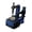 Blue Retro, variant on Dualoai 1/64 Scale Miniature Tire Changer Painted Sturdy Miniature Repair Shop Scene Blue