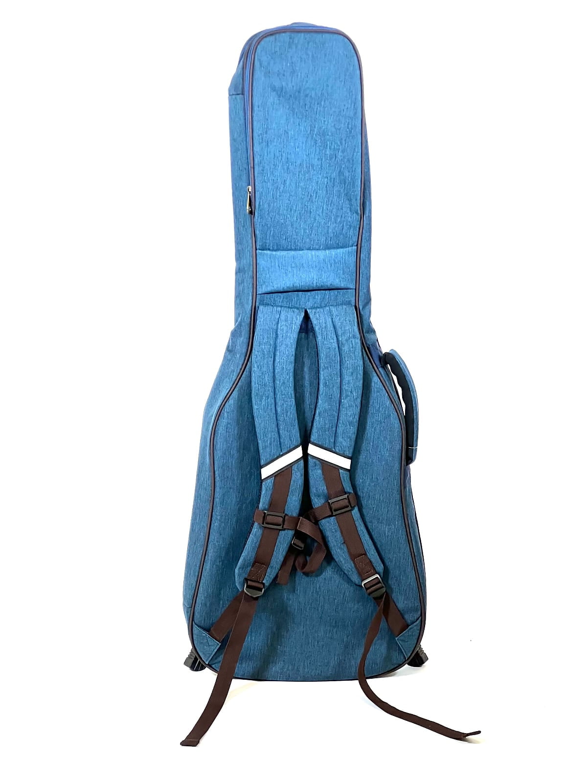 Barton GSP Messenger Electric Guitar Gig Bag, Blue Oxford