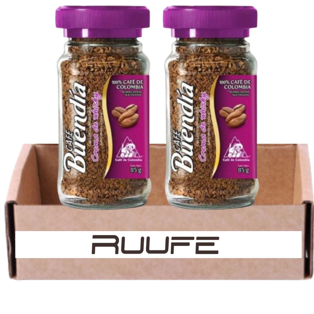 Whisky Cream Instant Coffee Buendia 100 Colombian (2.9oz) each Cafe