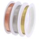 thumbnail image 4 of 6 Rollos Alambre Artesanal de Cobre para Joyas de Calibre 18, Alambre de Abalorios de Joyas Resistente Al Deslustre, 4 of 7