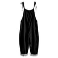 thumbnail image 4 of Halloween Knit Skeleton Print Overalls for Halloween Party Dress Up Clothes Themed Party Role Play Pretend Play Outfit, 4 of 4