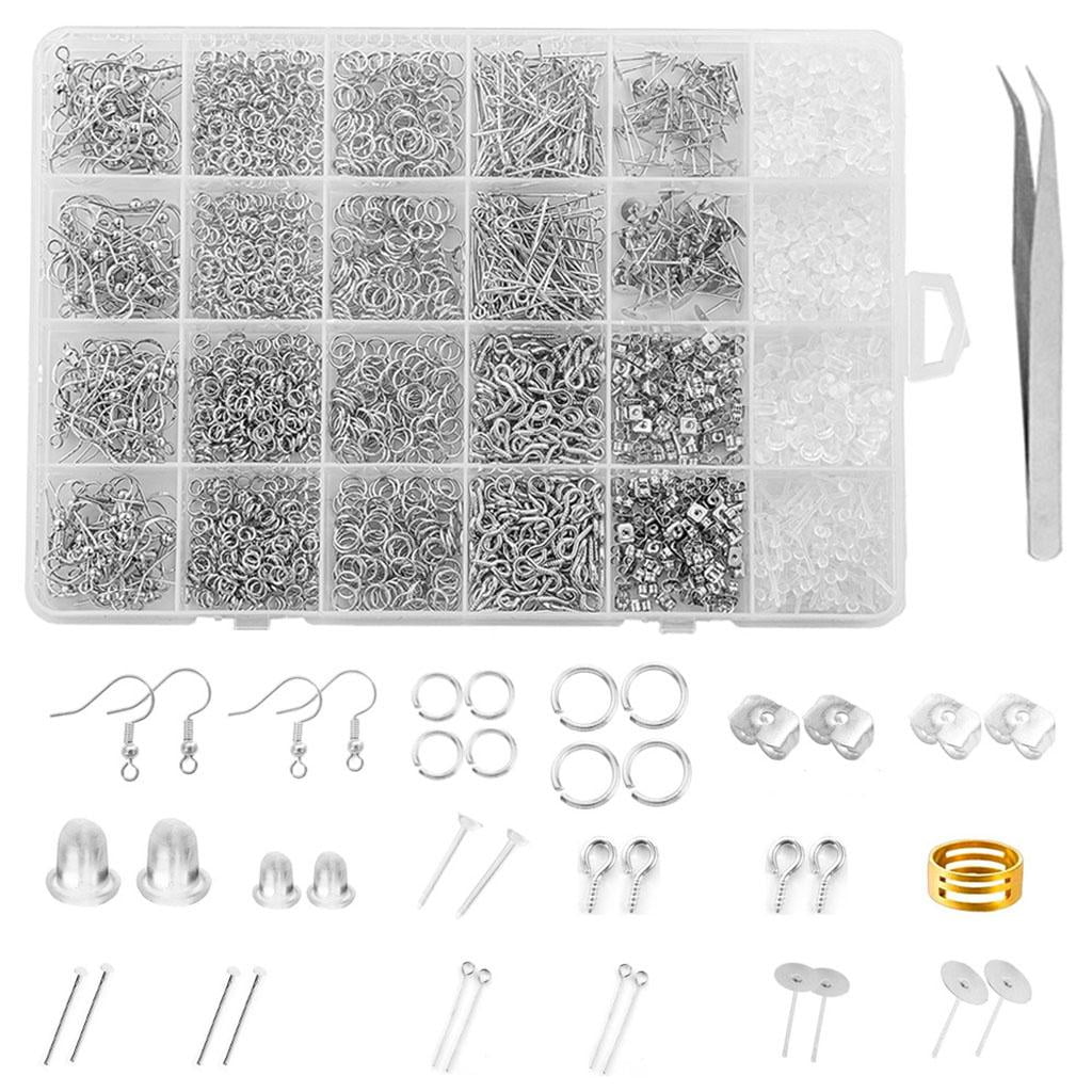 Jewelry Findings Tools Open Jump Rings Earring Hook Making Supplies