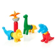 SmartMax My First Dinosaurs STEM Magnetic Building Set for Ages 1-5