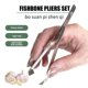 thumbnail image 5 of Juego de pinzas para ajo y hueso (1 o 2 piezas), herramienta de cocina de precisión, agarre seguro y cómodo, fácil de limpiar y guardar., 5 of 5