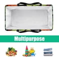 thumbnail image 5 of Tropical Plants Large Capacity Reusable Foldable Beach Bag | Oxford Cloth Beach Bag, Laundry Organizer, and Decorative Box, 5 of 7