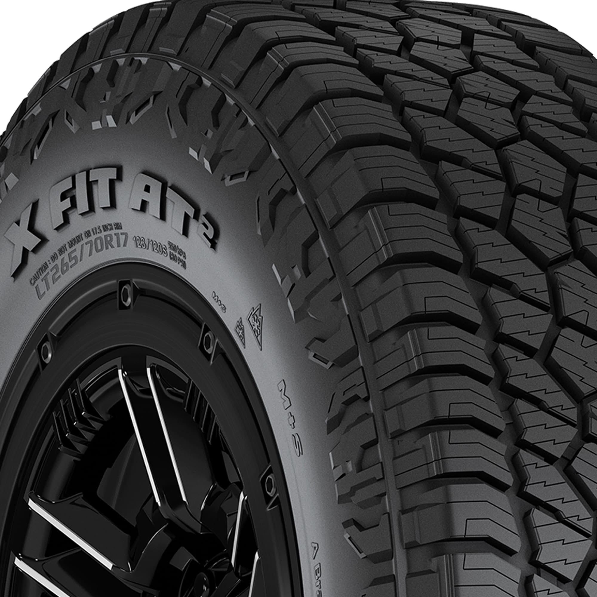 Laufenn X FIT AT2 LC02 All Terrain LT37/12.50R20 126R E Light Truck Tire