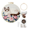 thumbnail image 1 of TIELUTT Complete Embroidery for Beginners with Patterns Needles and Threads DIY Art Knitting Books Knitting Needles Set Metal Knitting Needles Knitting Books for Babies Knitting Needles for Beginners, 1 of 6