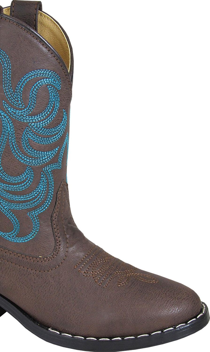 Smoky Mountain 3520 CHILD//YOUTH Pueblo Dark Crazy Horse Cowboy Boots