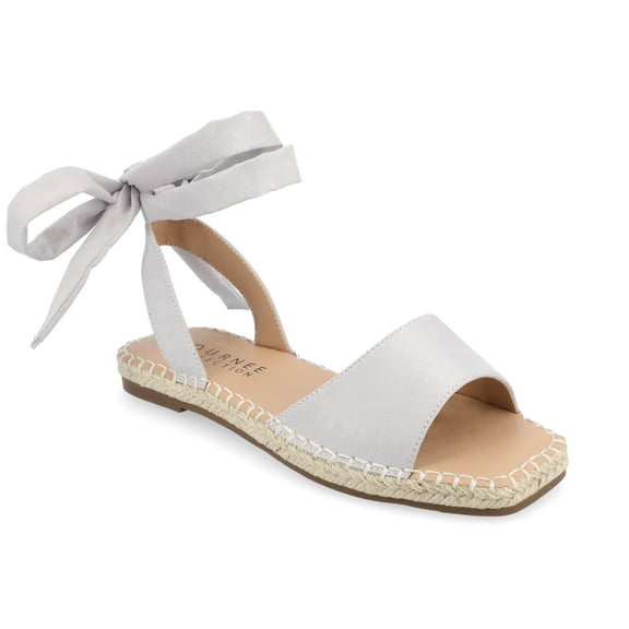 Journee Womens Emelie Espadrille Flat Sandals, Widths Available