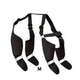 thumbnail image 4 of Methold Bota para perros con tirantes que garantizan comodidad y estabilidad Zapatos para perros con tirantes Ropa para mascotas negro METRO, 4 of 6