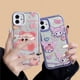 thumbnail image 2 of Redmi A1 Plus Note 11 10 9 3 10C 9T 9A 9C Poco X3 3-En-1 Ins Moda Lindo Dibujos Animados Ilustración Creativa Funda De Teléfono Suave TPU Protección Anticaída Cubierta Trasera, 2 of 4