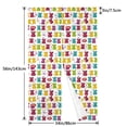 thumbnail image 3 of Door Curtain 34x56in Two Pieces Of Uniform Is Not Easy To Wrinkle The Room Shade And Dustproof For The Wall On The Door Or Window Colorful Gummy Bears Candies Jelly Sweets, 3 of 5