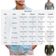 thumbnail image 3 of Ceisia Men's Relaxed Fit Stretch Long Sleeve Turndown Collar Shirt with Asymmetric Placket Gray L Gifts, 3 of 8