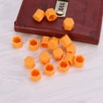 thumbnail image 6 of OUNONA 20pcs Wheel Lug Nut Covers Bolts Covers Screw Protect Caps (Orange 17mm), 6 of 8