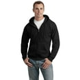 thumbnail image 2 of Hanes ComfortBlend EcoSmart Full Zip Hoodie-Medium, 2 of 7
