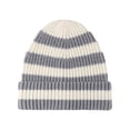 thumbnail image 1 of Winter Hat for Men Warm Woolen Striped Outdoor Fashion Hat Cold Weather Comfortable Durable Style, 1 of 2