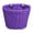 Purple, variant on Hand Woven Waterproof Bike Basket, Front Handlebar Storage Basket with Adjustable Straps Bicycle Accessories(Pink,18X14X12cm)