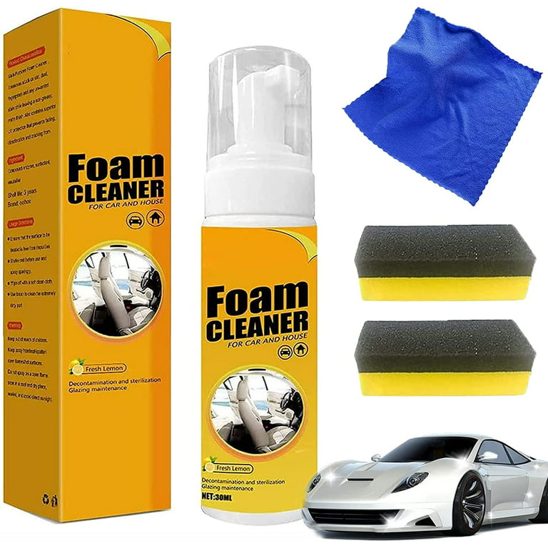 Foam Cleaner, Foam Cleaner For Car, Neat Freaks Multipurpose Foam Cleaner,  All Purpose Rinse Free Foam Spray Cleaner, Neat Freaks Car Restoring Spray