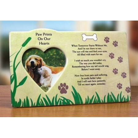 - Dog Bereavement Memorial Photo Frame Inspirational Picture Frame