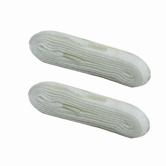 Kiwi Casual Flat White Shoelaces - 27 Inches