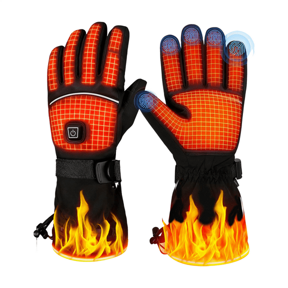 Heated Gloves 5V 6000mAh Rechargeable for Men & Women, Motorcycling, Skiing, Hunting & Outdoor Work