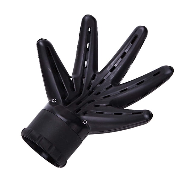 Difusor de secador de pelo Difusor de secador de pelo para accesorio de peinado rizado u ondulado natural Se adapta a la mayoría de los secadores de pelo con un diámetro interior de 4,5-6 cm-negro Adepaton CZMR-HY175-2