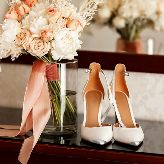 OUNONA 6-Pack High Heel Caps Shoe Tip Protectors in Assorted Colors for Shoe