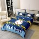 thumbnail image 2 of 100% Algodón Orgánico Funda Nórdica King para Hombres,Juego de Cama para Niños Béisbol, 2 of 7
