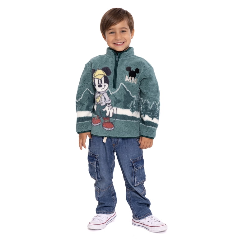 Mickey Mouse Toddler Boys Graphic Half-Zip Pullover photo 2