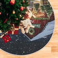 thumbnail image 6 of Ryvnso Christmas Tree Skirt Truck Christmas Tree Xmas Tree Skirts Ornament Home Decorations 47.2", 6 of 6