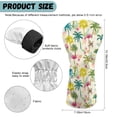 thumbnail image 6 of Yuyamidu Colorful Coconut Tree Golf Club Head Covers for Drivers, Fairway Woods, and Hybrids, Hawaii Head Covers Waterproof Leather Golf Headcover with Soft Lining, 6 of 7