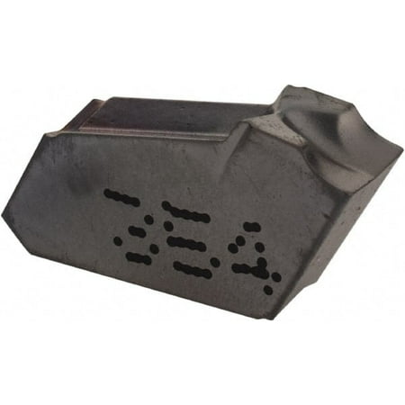 

Iscar GFN J IC354 Grade 0.1575 Cutting Width Carbide Cutoff Insert 0° Neutral Lead Angle 0.0098 Cnr Rad TiCN Coated Single End