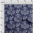 thumbnail image 2 of oneOone Rayon Dark Blue Fabric Block Quilting Supplies Print Sewing Fabric By The Yard 56 Inch Wide-L2, 2 of 8
