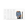 thumbnail image 5 of Liacowi Women Juniors Denim Shirt Lapel Long Sleeve Vintage Shacket Casual Tops Button-Up Blouse, 5 of 5