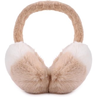 Fuzzy Earmuffs Women Girls Plush Faux-Fur Warm Windproof Star Pattern Outdoor 34477363_hi main image 4