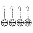thumbnail image 4 of Bird Suet Ball Feeder, 4Pcs Ball Bird Feeder Easy To Fill with Hooks for Garden, 4 of 8