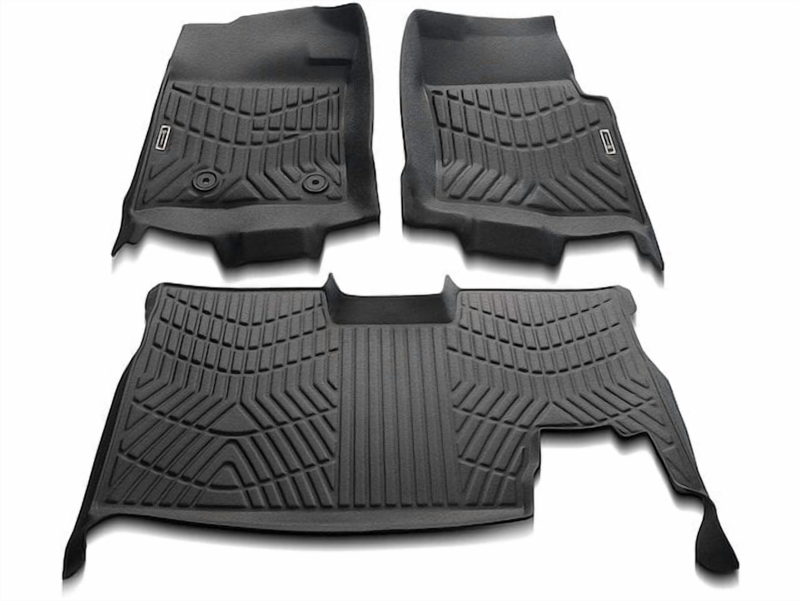 Floor Mat Set 2 - Compatible with 2015 - 2023 Ford F-150 2016 2017 2018 2019 2020 2021 2022