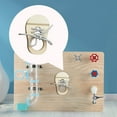 thumbnail image 2 of Montessori Sensory Busy Boards Accessories Cognition Game Busy Board Sensory Toys Lace, 2 of 9