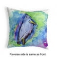 thumbnail image 4 of Betsy Drake ZP357 Coussin Extra Grand à Fermeture Éclair Requin Vert, 4 of 4