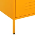 thumbnail image 5 of vidaXL Commode Jaune Moutarde 80x35x101.5 cm Acier, 5 of 5