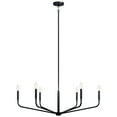 thumbnail image 5 of 52719BK Kichler Lighting Madden - 6 Light Chandelier-18.25 Inches Tall and 38 Inches Wide-Black Finish, 5 of 7