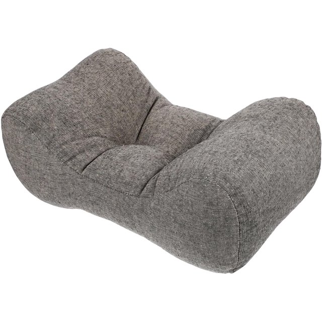 Fatty Farmer Lumbar Pillow Bolsters Pillows Camping Backpack Beach Pillow Memory Waist Support Pillow Lower Back Pillow Sleep Supply Lumbar Protective Pillow Multi-Function Pillow Support Car(Gray)