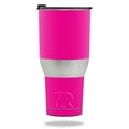 thumbnail image 1 of Skin Decal Wrap Compatible With RTIC Tumbler 40 oz. (2017) Sticker Design Hot Pink, 1 of 4