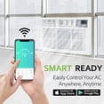 thumbnail image 3 of BILT HARD Smart Window Air Conditioner 10000 BTU WiFi AC Unit Cools up to 450 Sq Ft Rooms with Remote App Control, 3 of 7